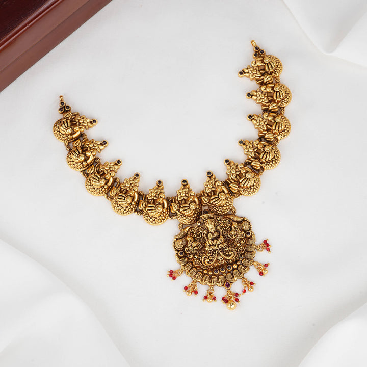 Agalya 3D Spl Short Nagas Necklace