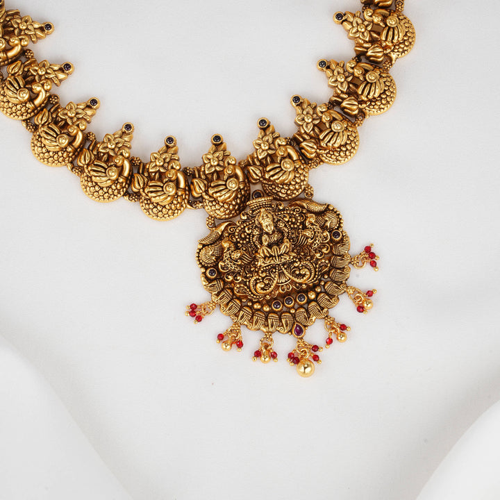 Agalya 3D Spl Short Nagas Necklace