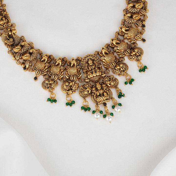 Inkitha 3D Spl Short Nagas Necklace