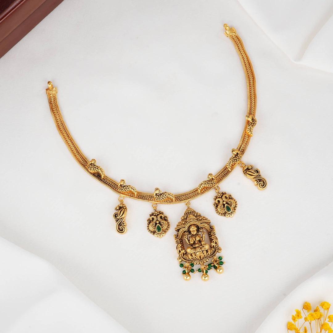 Dhekshaa 3D Spl Short Nagas Necklace