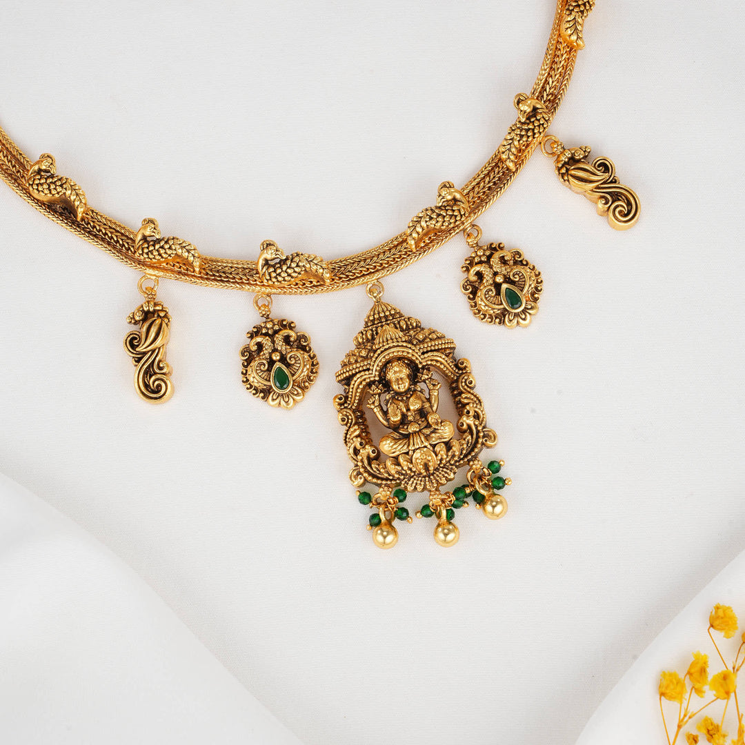 Dhekshaa 3D Spl Short Nagas Necklace