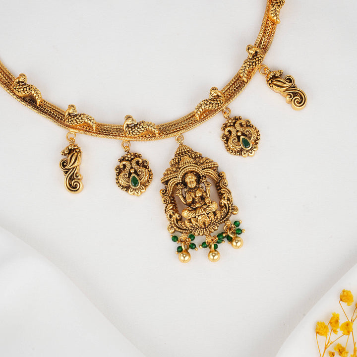 Dhekshaa 3D Spl Short Nagas Necklace