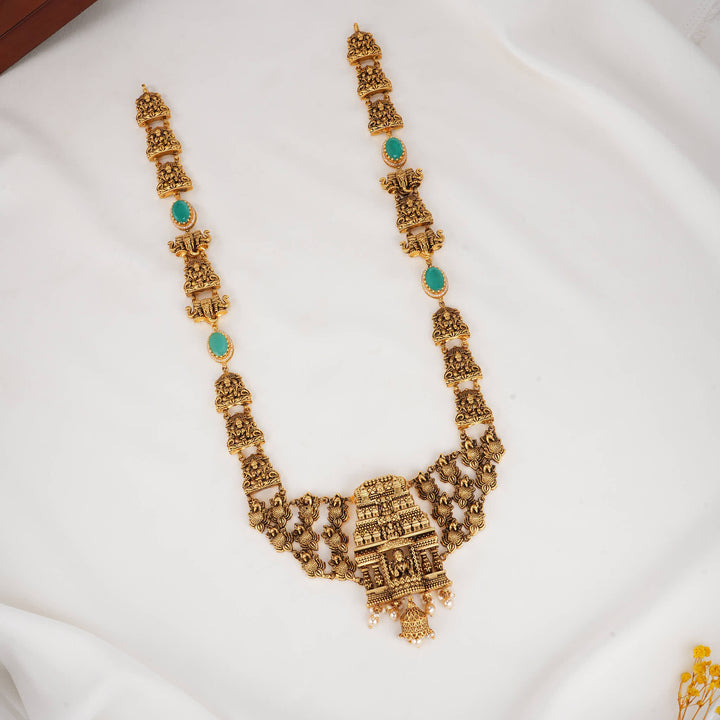 Grand Temple 3D Spl Long Necklace