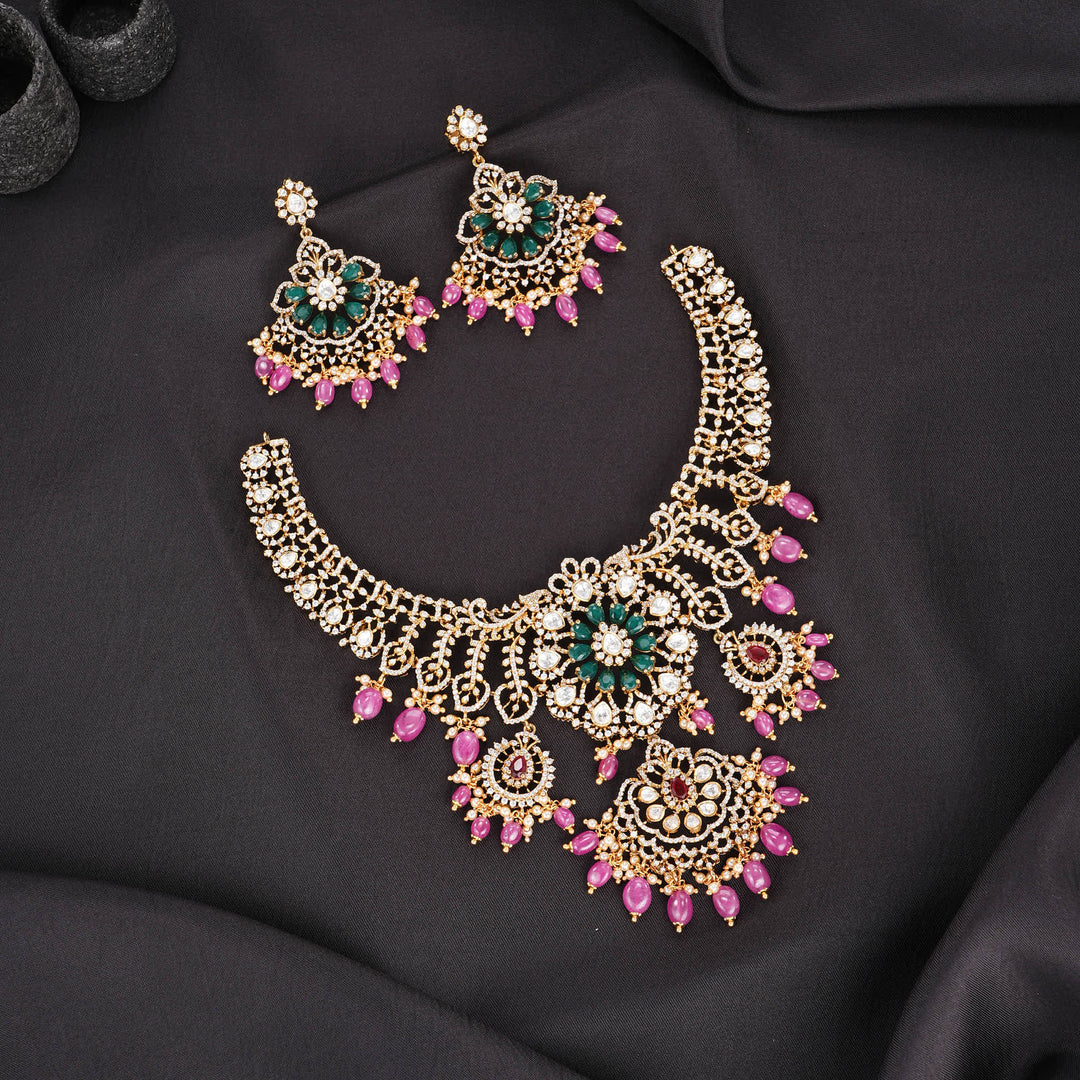 Majestic Victorian Short Necklace Set