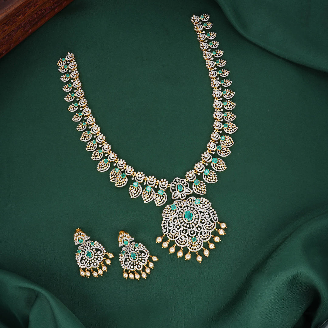 Chanthrika Avikam Long Necklace Set