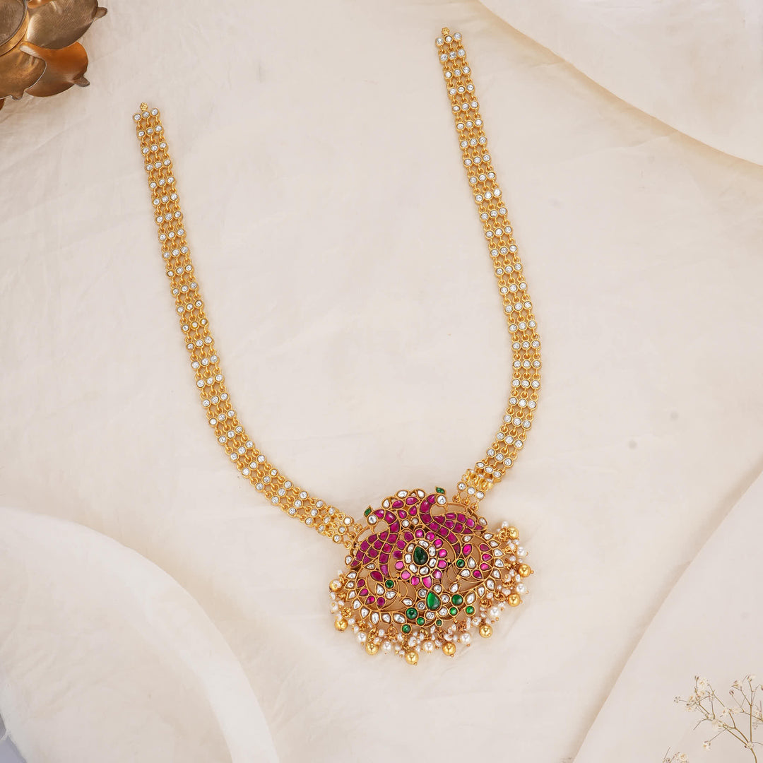 Dhanisha Kundan Long Necklace
