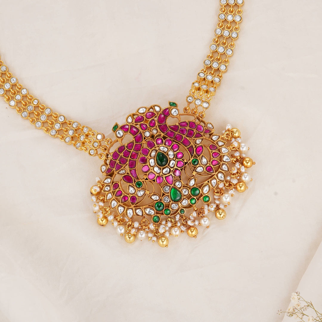 Dhanisha Kundan Long Necklace