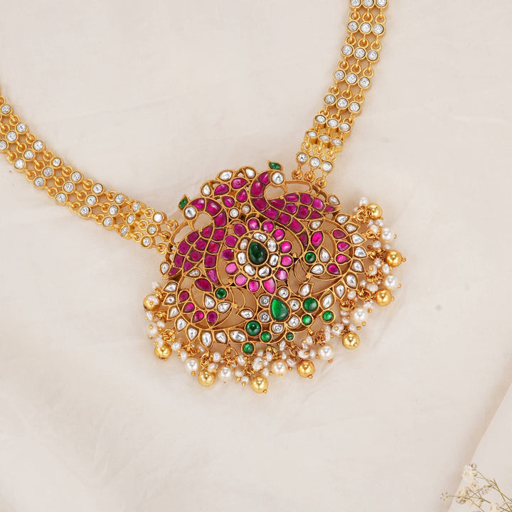 Dhanisha Kundan Long Necklace
