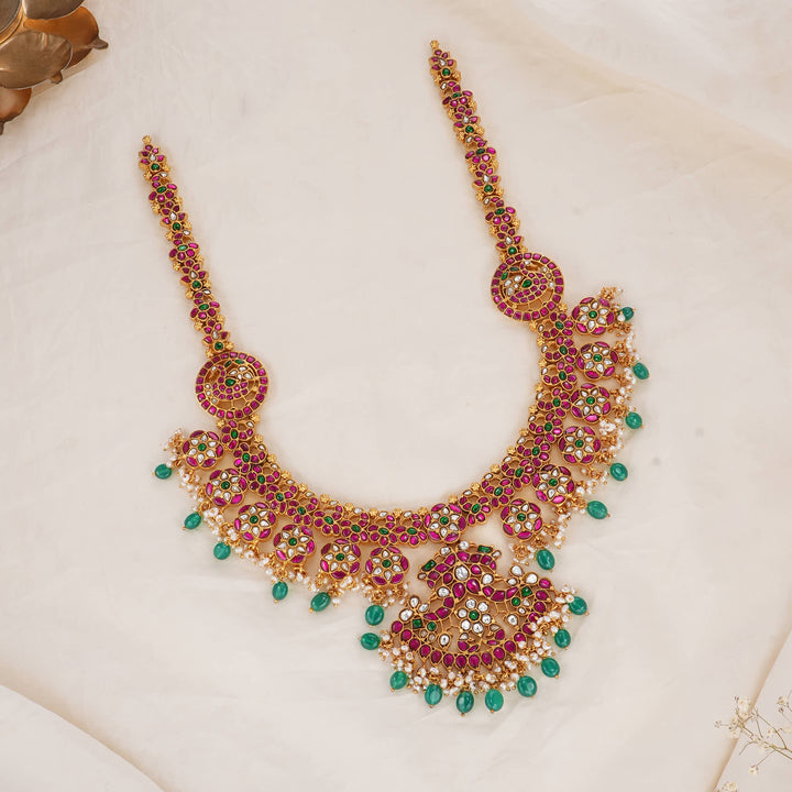 Grandeur Kundan Long Necklace