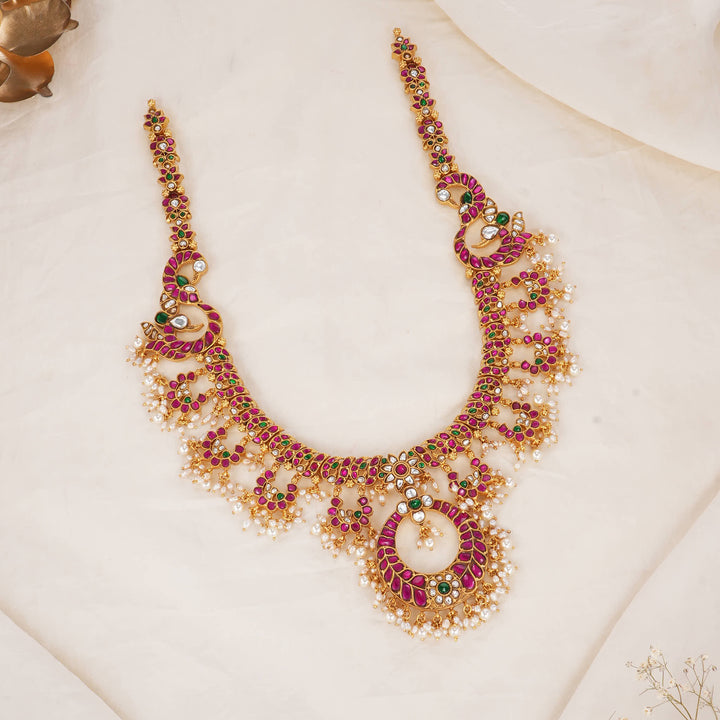 Dhanisha Kundan Long Necklace