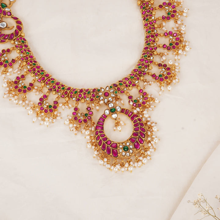 Dhanisha Kundan Long Necklace