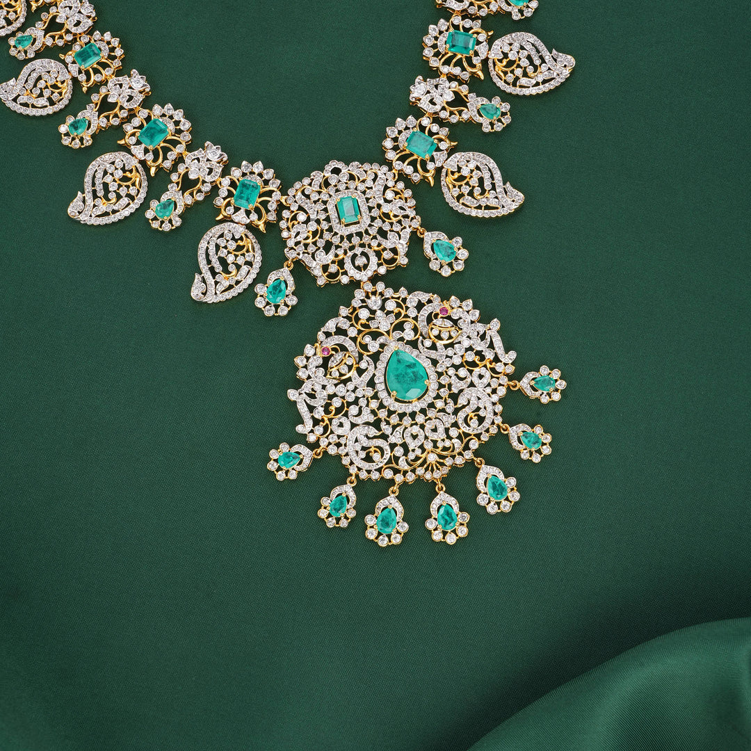 Ahaana Avikam Long Necklace Set