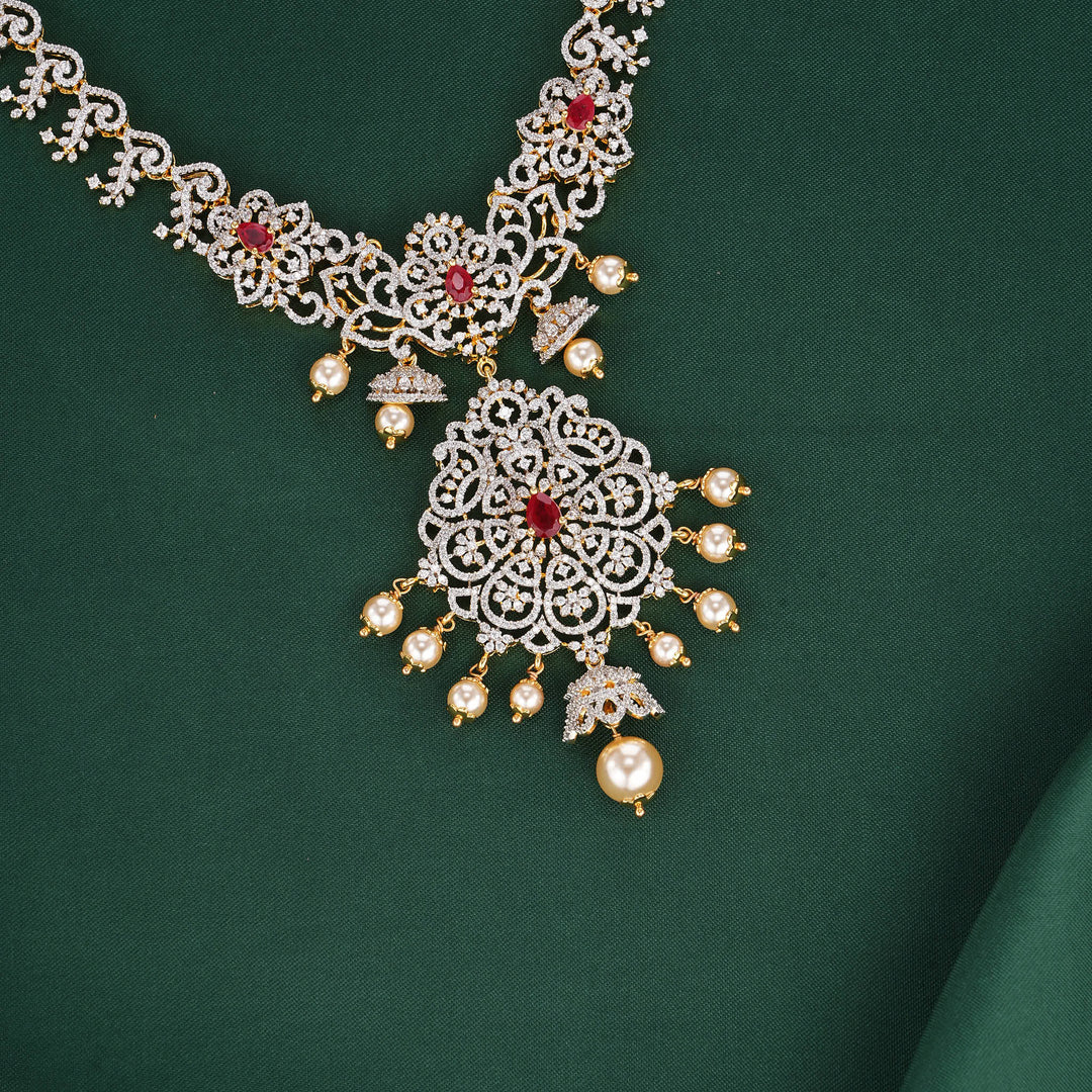 Luxurious Avikam Long Necklace Set