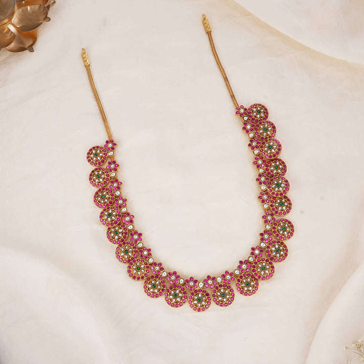 Yalisha Kundan Long Necklace