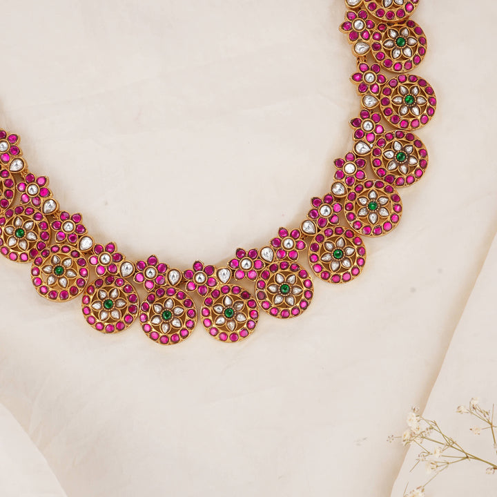 Yalisha Kundan Long Necklace