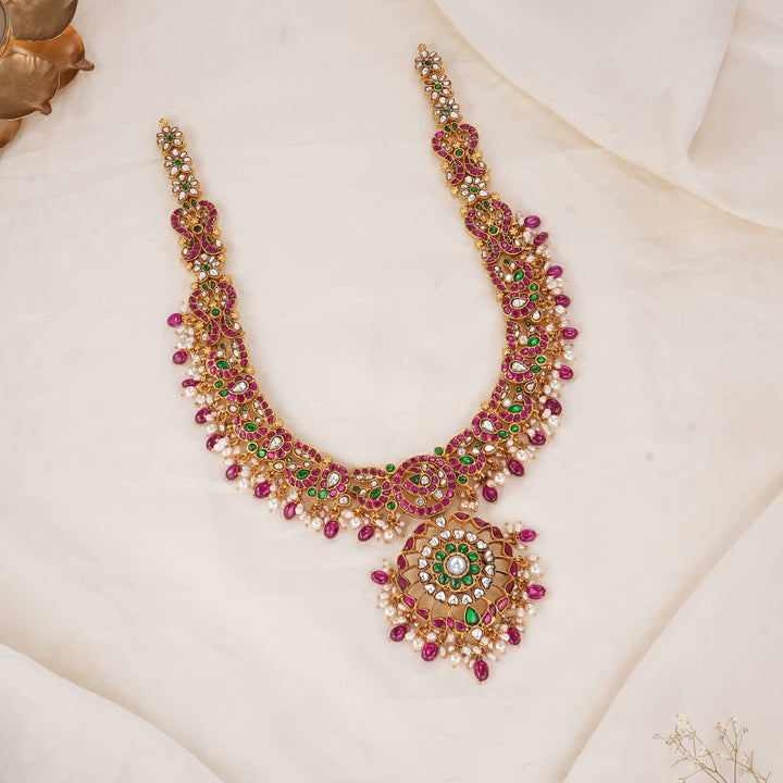 Kenisha Kundan Long Necklace