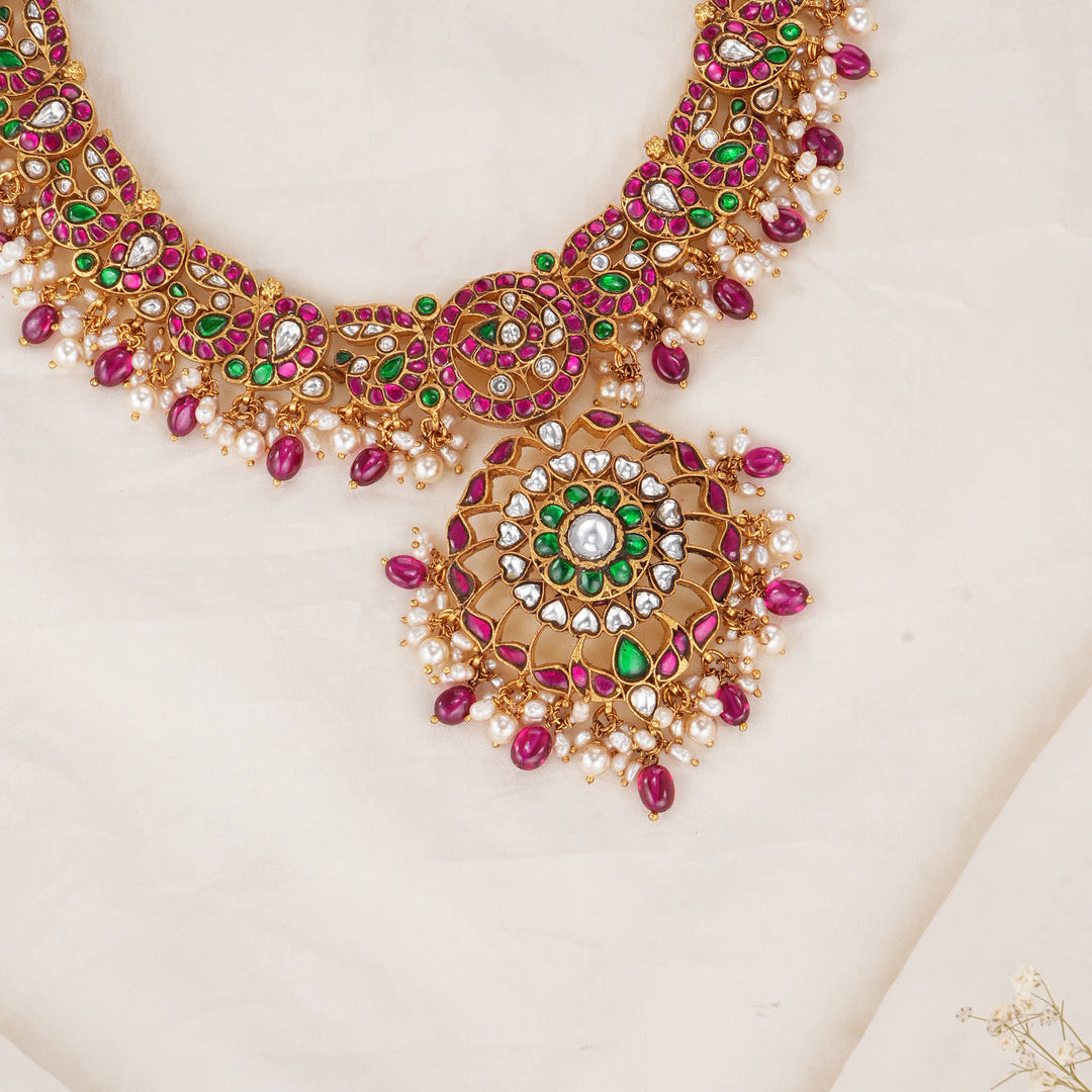 Kenisha Kundan Long Necklace