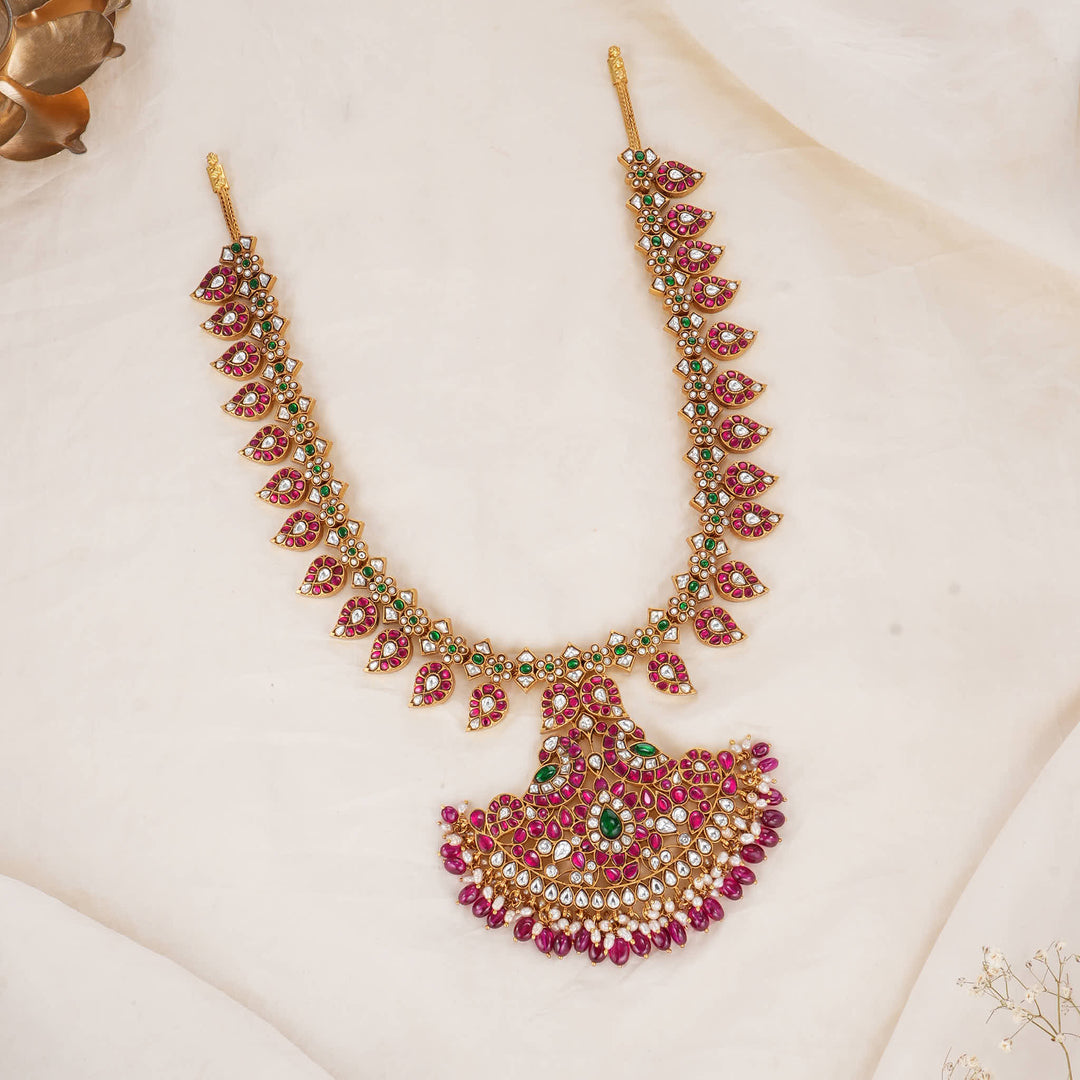 Classic Kundan Long Necklace