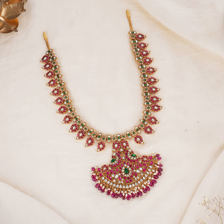 Classic Kundan Long Necklace