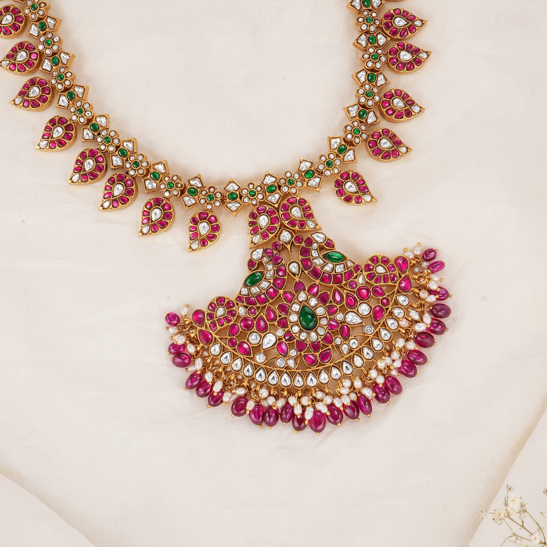 Classic Kundan Long Necklace