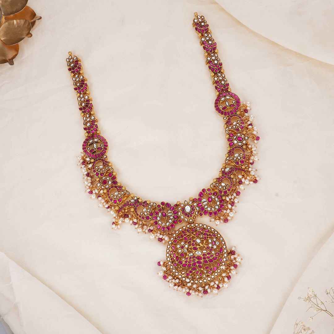 Advika Kundan Long Necklace