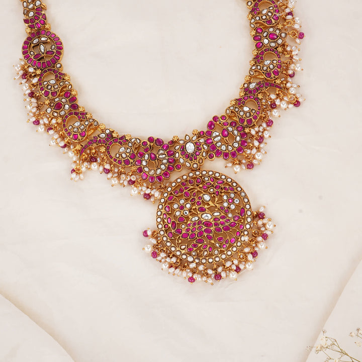 Advika Kundan Long Necklace