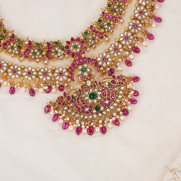 Grand Look Kundan Long Necklace