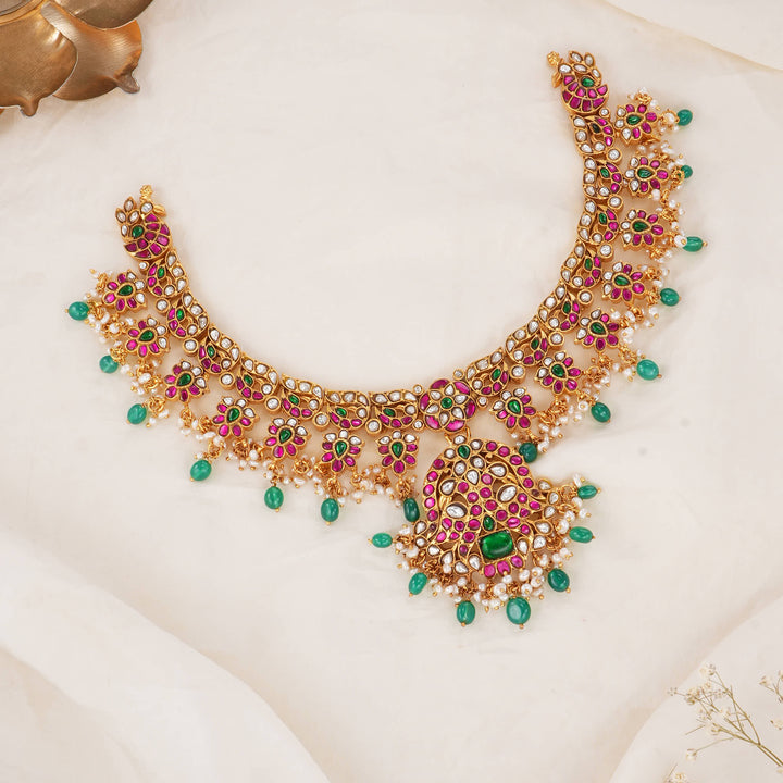 Luxury Kundan Short Necklace
