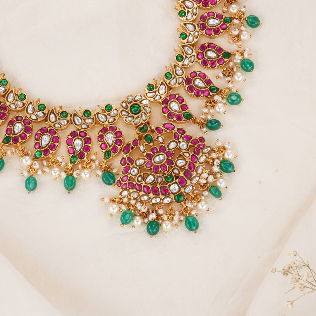Navishkaa Kundan Short Necklace