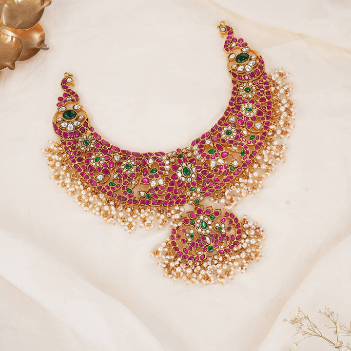 Frizza Kundan Short Necklace
