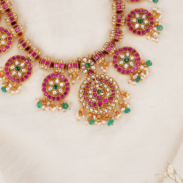 Srikaa Kundan Short Necklace