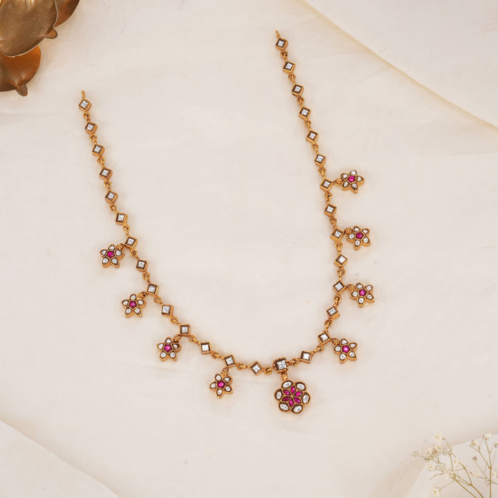 Shivarikha Kundan Short Necklace