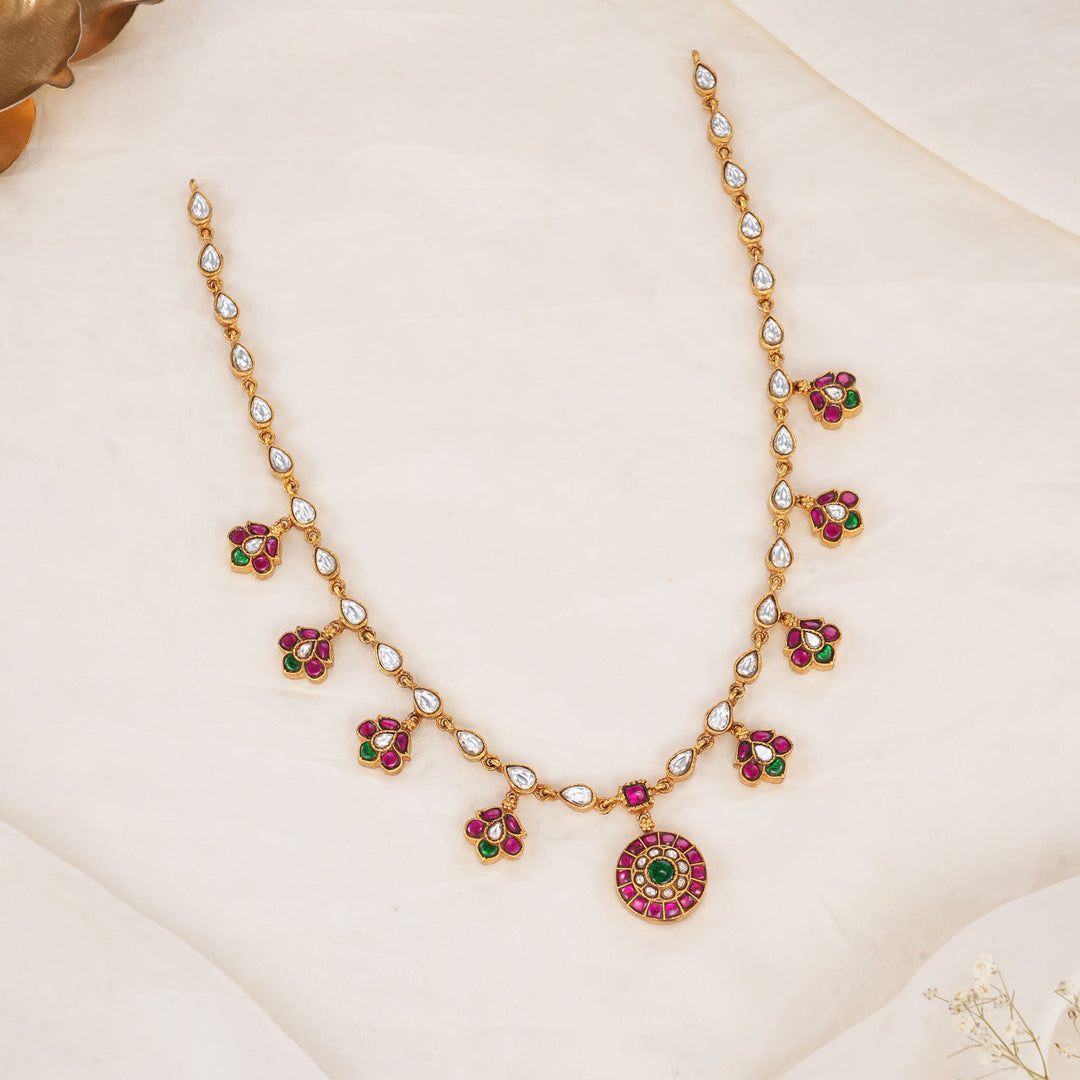 Radiant Kundan Short Necklace