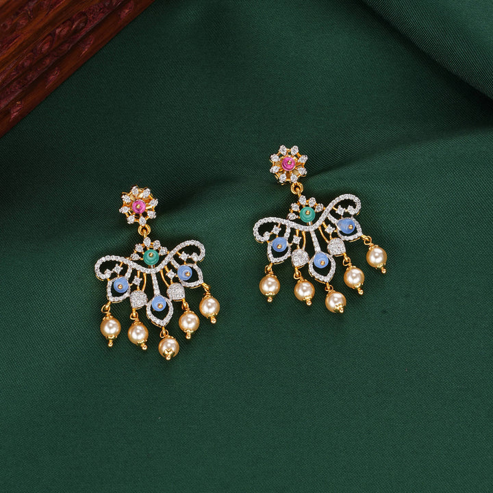 Asvikaa Diamond Design Necklace Set