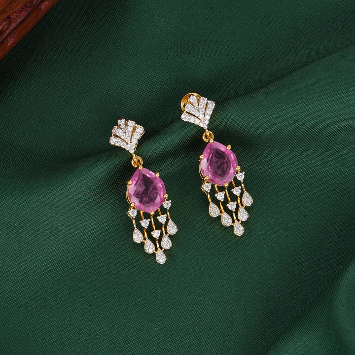 Lavish Diamond Design Necklace Set