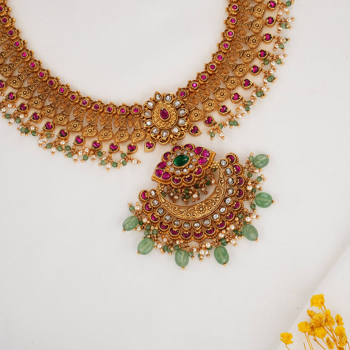 Zivara 3D Spl Short Necklace Set
