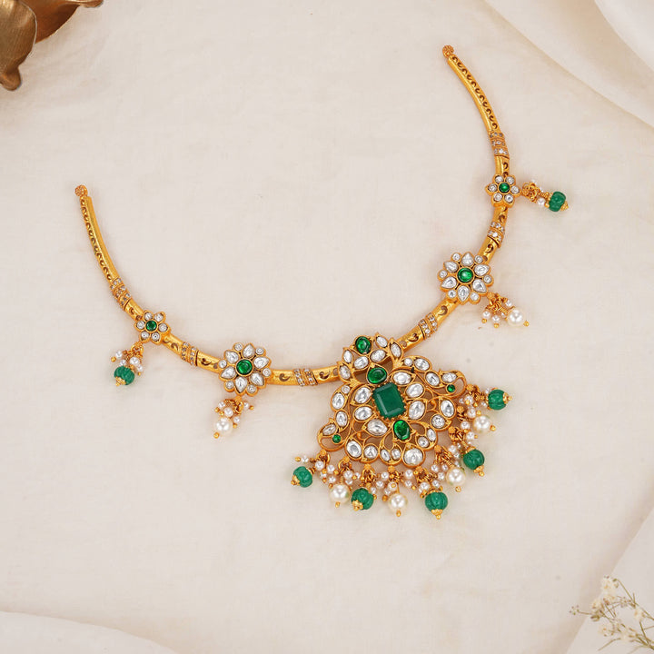 Lunara Kundan Short Necklace