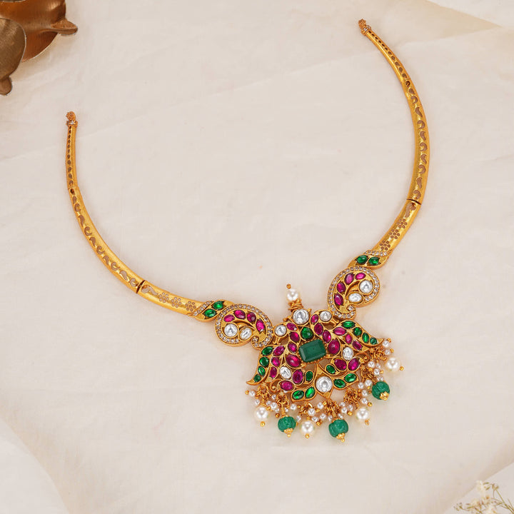 Nishitha Kundan Short Necklace