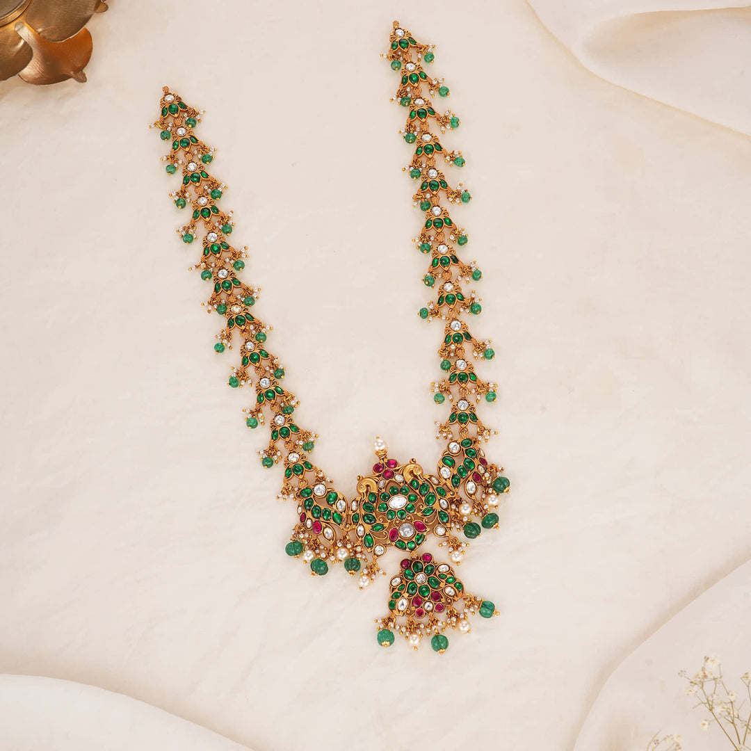 Grandeur Kundan Long Necklace