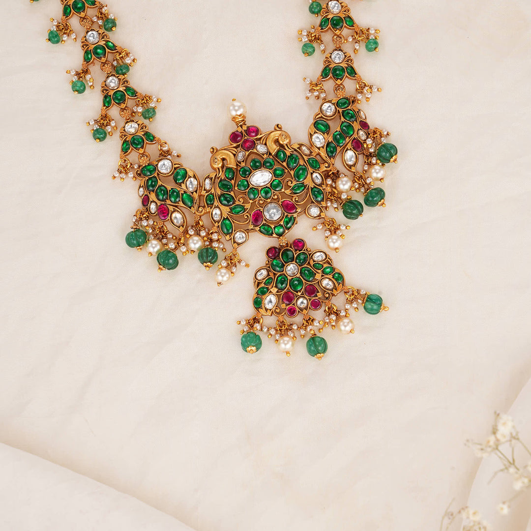 Grandeur Kundan Long Necklace