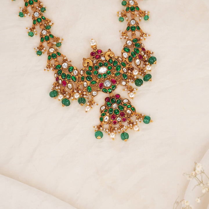 Grandeur Kundan Long Necklace