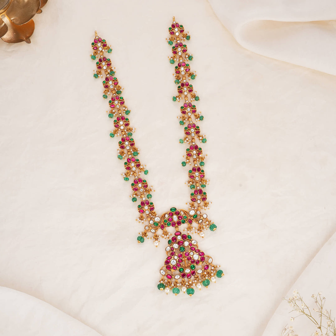 Zyvinka Kundan Long Necklace