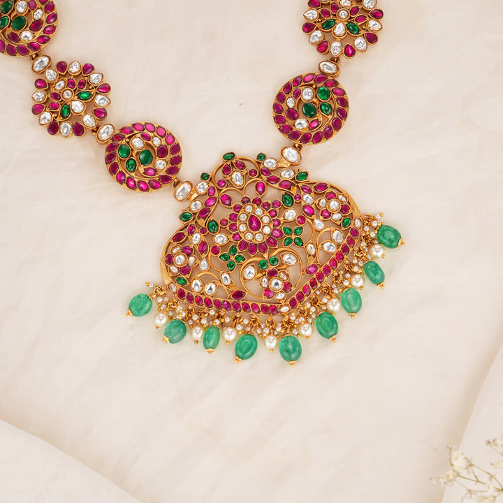 Kenisha Kundan Long Necklace