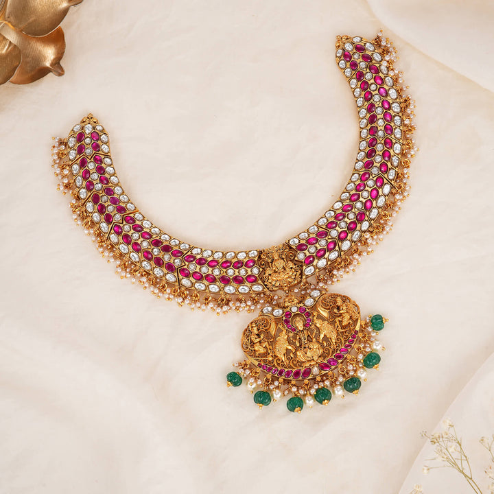 Viyana Kundan Short Necklace