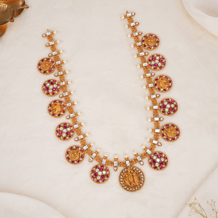 Kavinika Kundan Long Necklace