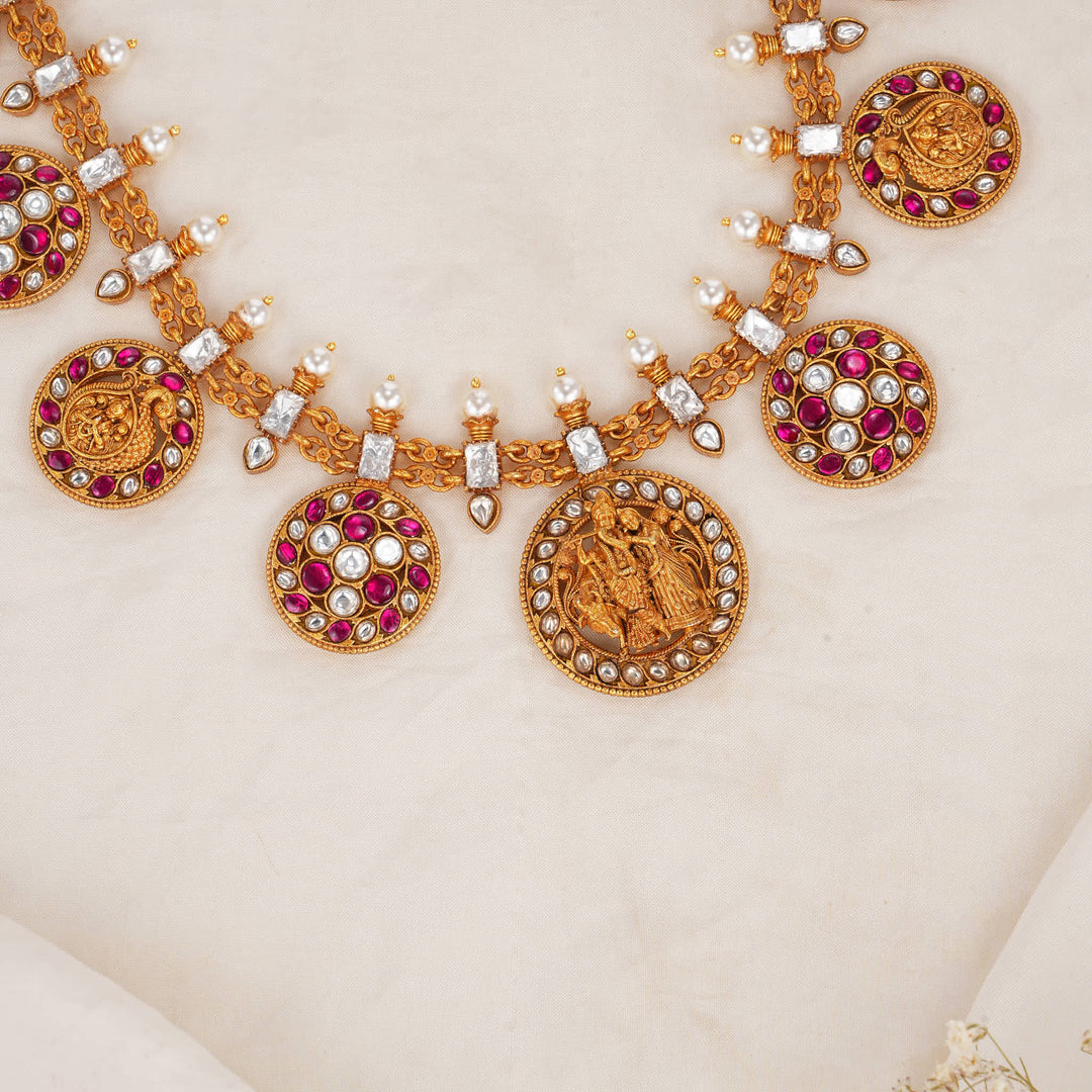 Kavinika Kundan Long Necklace