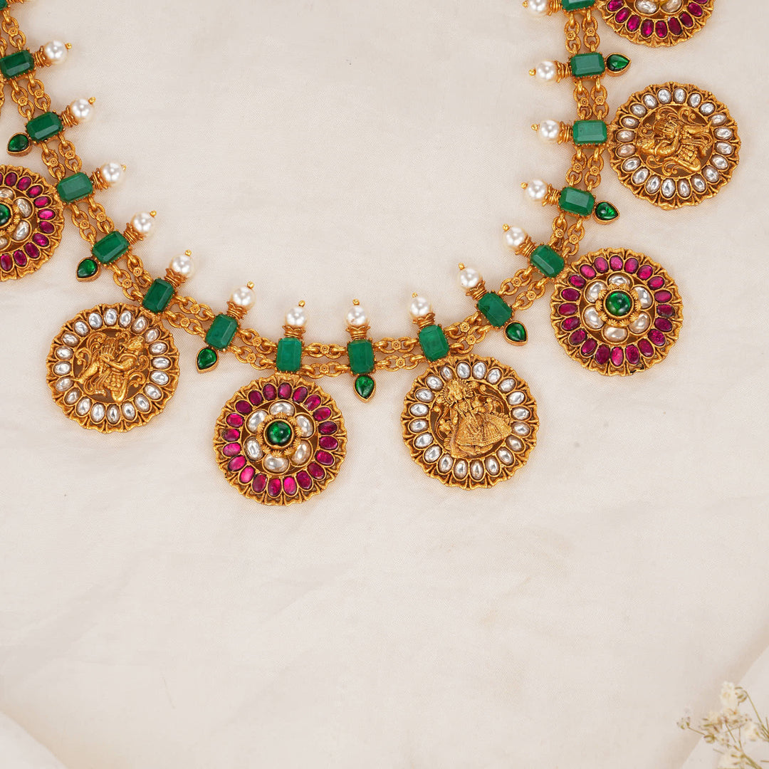 Yashvika Kundan Long Necklace