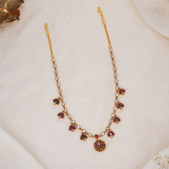 Bhavanikaa Kundan Long Necklace