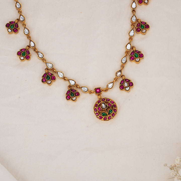 Bhavanikaa Kundan Long Necklace