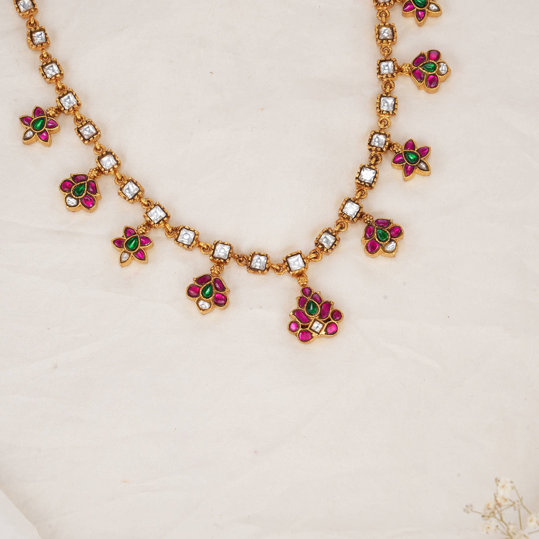 Vikashaa Kundan Long Necklace